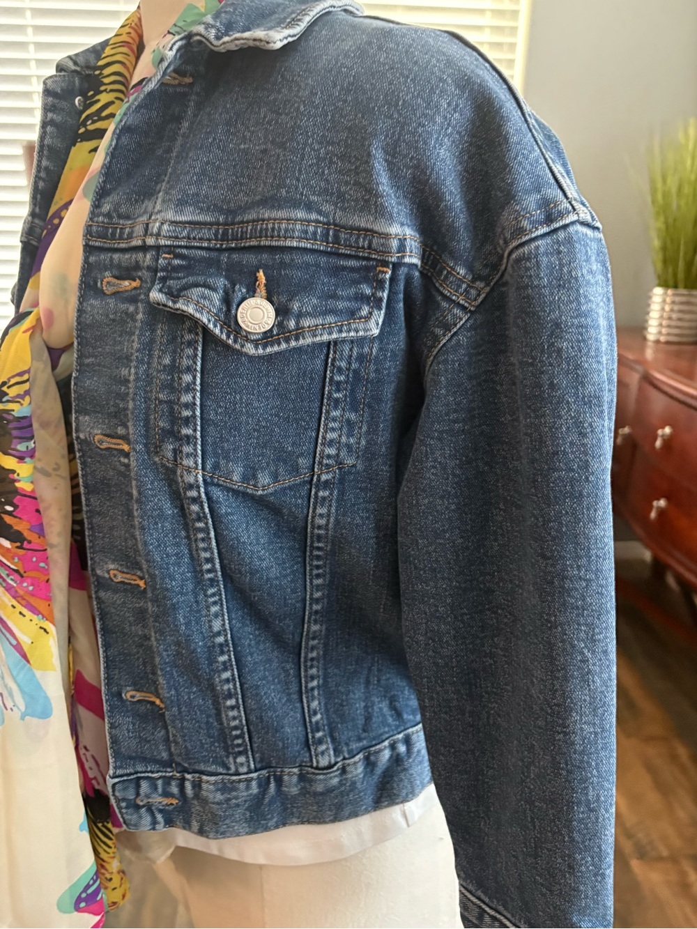 H&M Slim Straight Men's Jeans in Blue